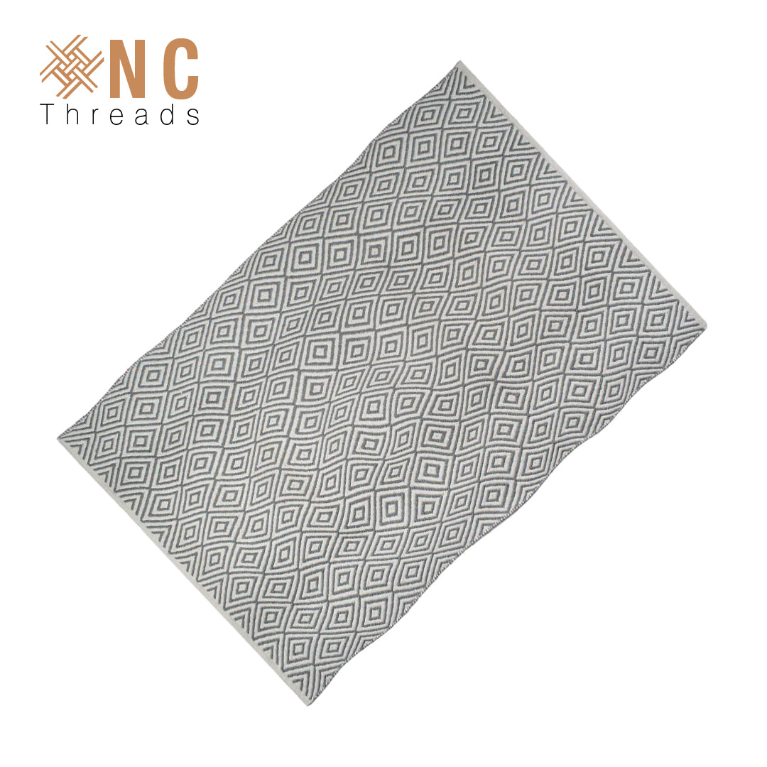 XNC Threads - PACIFIC DIAMOND RUG - Grey