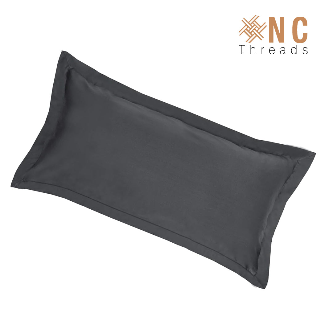 XNC Threads - PENINSULA CHARCOAL GREY THROW PILLOW