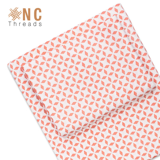 XNC Threads - Coral MORNING GLORY SHEET SET