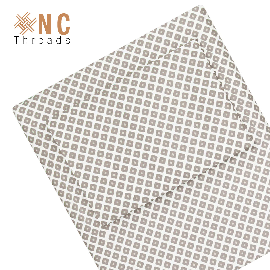 XNC Threads - Taupe DIAMONDS SHEET SET