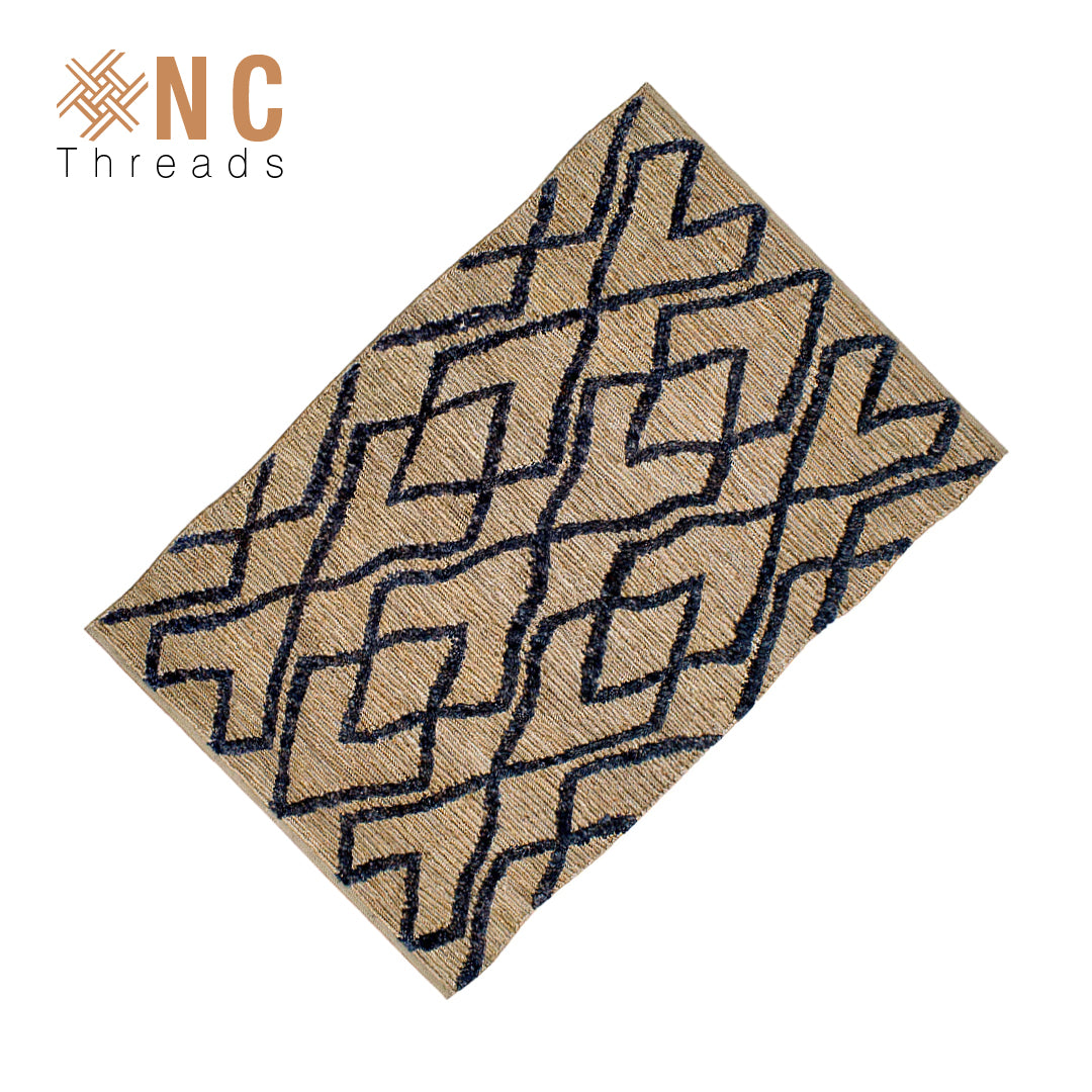 XNC Threads - AVALON GEOMETRIC JUTE RUG