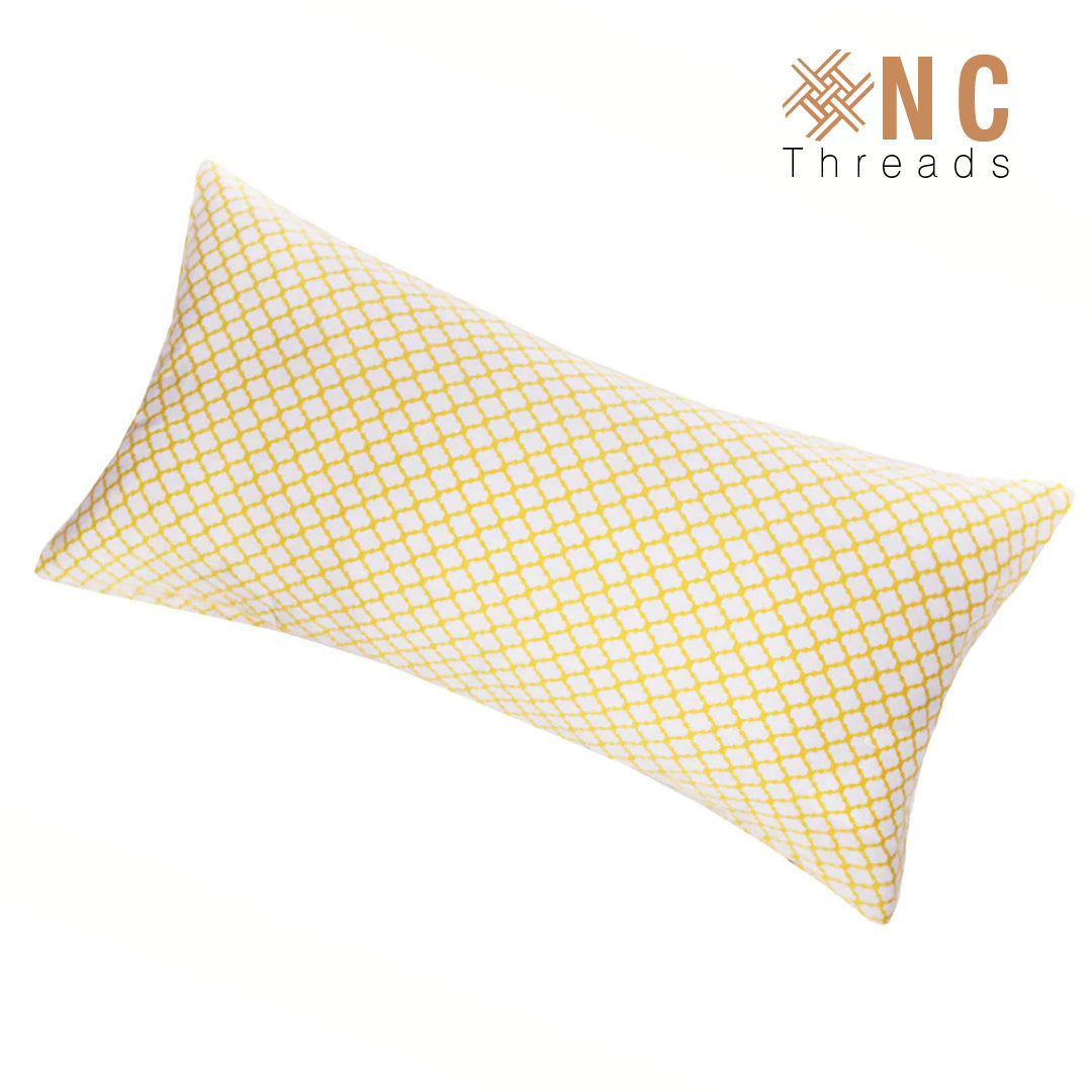 XNC Threads - YELLOW CLOUD THROW PILLOW